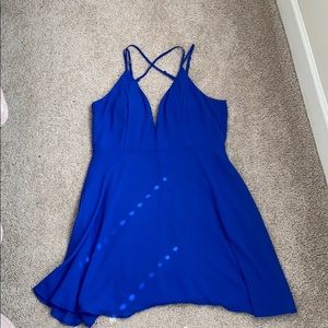Cobalt Blue Dress